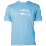 Watamu Waves To Wilderness S S T-Shirt Powder Blue