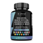 Sea Moss Black Seed Oil Ashwagandha + Burdock Root Capsules