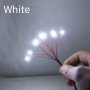 10PCS 30CM Wired Chip LED Smd 1206 3V LED Lamp For Models Train Pre-soldered Micro Litz Christmas Halloween Gift