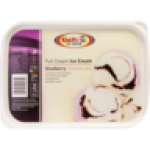 Blueberry Cheesecake Full Cream Ice Cream 2L