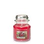 Candle Jar Raspberry Med