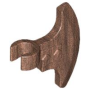 Parts Minifigure Weapon Axe Head With Clip 53705 - Copper
