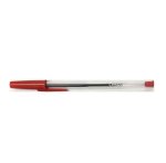 Pen Ball Point Croxley Red 5PK