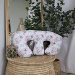 Twins Feeding Pillow Cover And Inner Protea