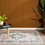 Softweave Printed Carpet Nordic Blue Grey - Xx-large 200X300CM