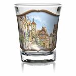 Essence Of Europe Gifts Collectible German Village Novelty 2.25" German Party Favor Clear Shot Glass Germangiftoutlet