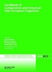 Handbook Of Comparative And Historical Indo-european Linguistics Hardcover