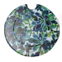 Green And Blue Succulent Plants Licence Disk Holder