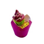 Fancy Flower Tulip Muffin Cup – Cerise