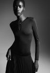 Bead-detail Body - Black