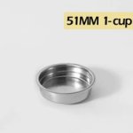 Coffee Accessories Pressurized Filter Basket Stainless Steel 51MM 1-CUP