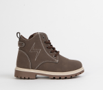 Flat Ankle Boot For Boys - 4 Kids Brown