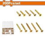 200 Piece Chipboard Screw Kit WXSCB03