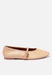 Cotton On Romy Mary Jane - Camel Smooth