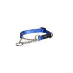 Rogz Utility Dog Collar Control Chain - Blue