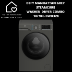 Defy Grey Steamcure Washer Dryer Combo - 10 7KG DWD328