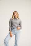 Milan Roller Neck Jumper - Grey