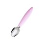 Bakerdream Solid Stainless Steel Ice Cream Scoop With Non-slip Comfortable Handle Pink Scooper