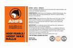 Hoof Pearls – Hoof Wax Ball