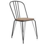 Thomas Wood Chair - Rose Gold