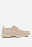 Calvin Klein Hybrid Apron Laceup Shoe Ico S - Triple Savannah Tan
