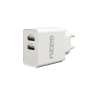 Gizzu Wall Charger Dual USB Port 3.4A - White