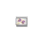 Composable Classic Link Gold With Lilac Dragonfly