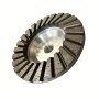 10.16 Cm Diamond Grinding Cup Wheel For Granite Marble Concrete Brick Lower Noise Alu Based Turbo Cup Disc Thread M14 Grit 60