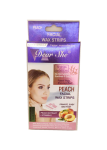 Peach Facial Hair Removal Patches 20 Pieces Per Box