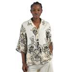 Floral Folk Print Shirt - Butter Free