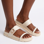 Madison Lily Sandal - Off White - 8