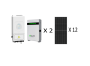 Deye Solar Combo Special: 5KW Hybrid Inverter And 2 X Volta 5.12KWH Stage 1 Batteries And 12X Ja 460W Solar Panels