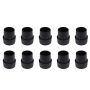 Trampoline Leg Pads Non Slip Black Mute Rubber Easy Installation