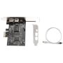 Pci-e PCI Express Firewire Card With Firewire Cable For Video Etc
