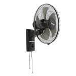 Stein Wall Fan Black