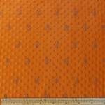Plush Fleece PORCUPINE-7 Orange 150CM Fabric
