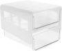 Adhesive Desk Storage Box Office Drawer Organizer For Pens Ruler Stationery