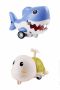 Kids MINI Press And Go Cars - Sharks 4 Piece