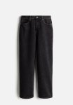 Curvy Fit Baggy High Jeans - Black