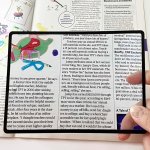 1PC Book Page Magnification 180X120MM Ultra Thin Convenient Pvc Magnifier