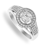 Sterling Silver Cubic Zirconia Little Pluto Ring