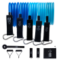 Resistance Bands 11 Piece Kit - Blue -