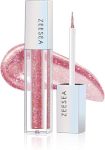 Zeesea Glitter Galaxy Colored Liquid Eyeshadow Dazzling Shimmer Eye Makeup High Pigmented & Long Lasting 11 Fireworks