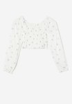 Cotton On Lila Long Sleeve Top - Vanilla mandy Mimi Floral