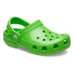 Classic Neon Highlighter Clog Kids Age 5+ - Green Slime J6