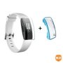 Generic Fitbit Inspire/hr Tpu Silicone Protective Case - With Glass Screen Protector