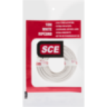 SCE White Ripcord 10M