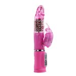 Baile Rabbit Beaded Clit Stim Vibrator Prp/pnk
