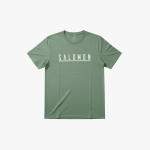 Salomon Mens Underscore Short Sleeve Tee Sage - 10XL