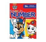 Paw Patrol Colour By Number